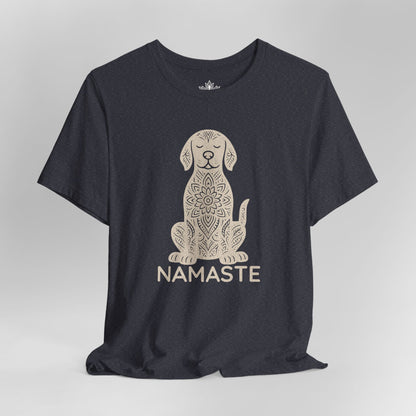 Calm Dog - Mandala Namaste Tee