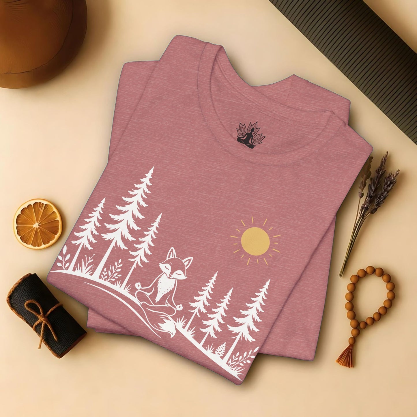Peaceful Forest Fox Tee