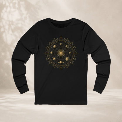 Space Mandala Long Sleeve Tee