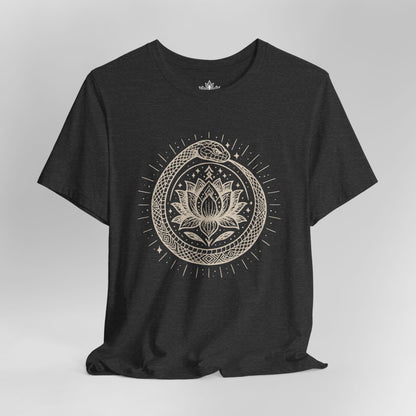 Ouroboros Lotus - Mystic Snake Tee