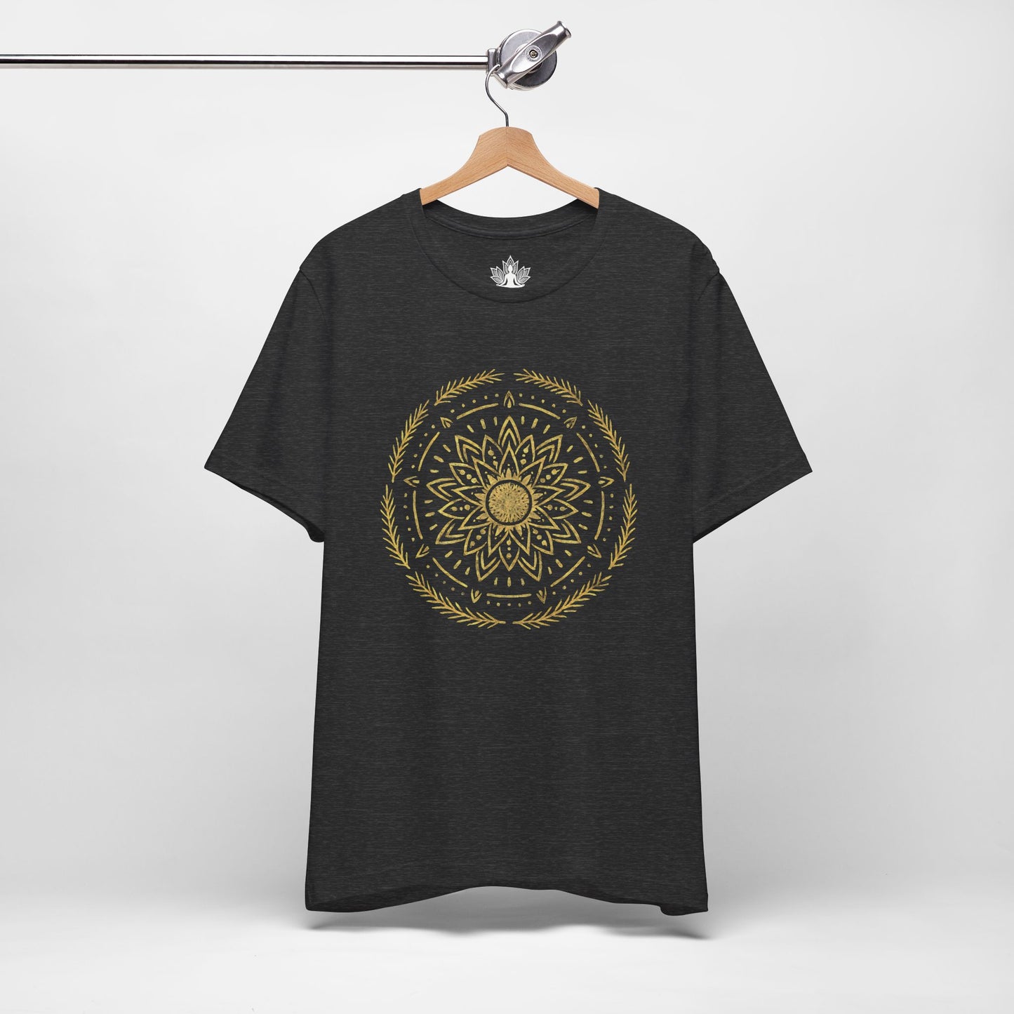 Golden Mandala – Sacred Balance Men Tee