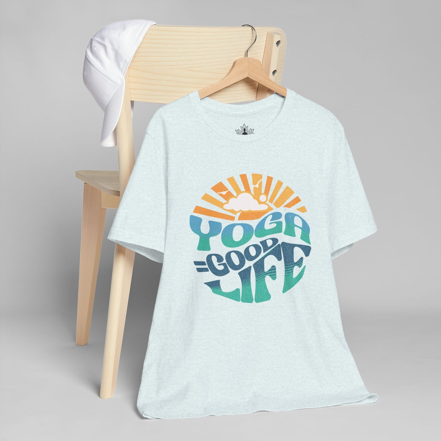 Yoga = Good Life - Happy Vintage Men Tee