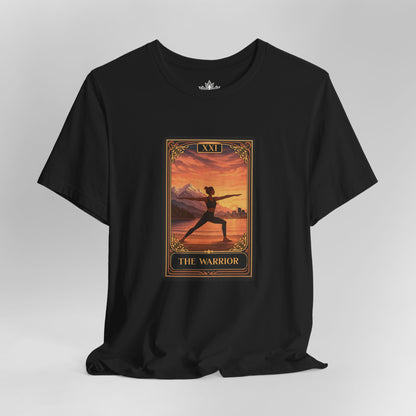 Vancouver Warrior Pose – Tarot Card Yoga Tee