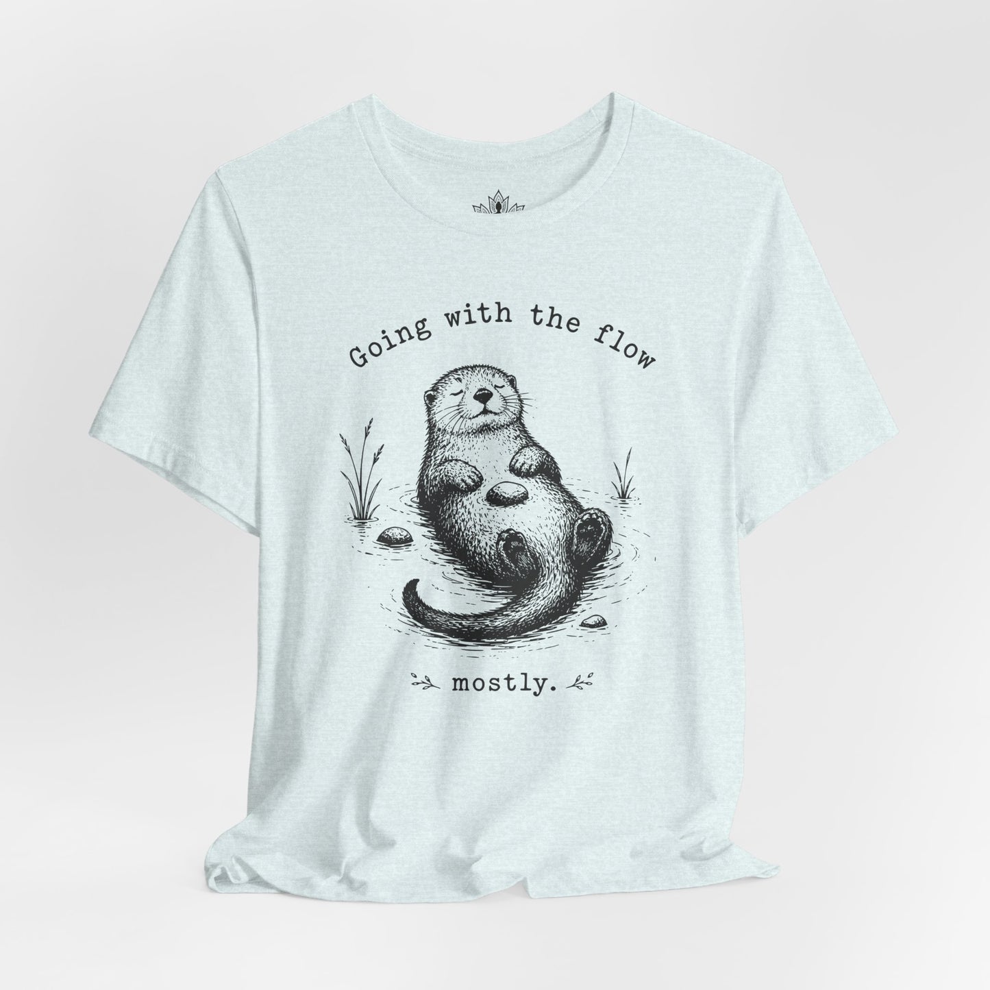 Going With The Flow Otter Tee