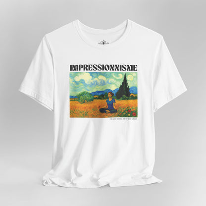 Meditative Stillness – Van Gogh Inspired Tee