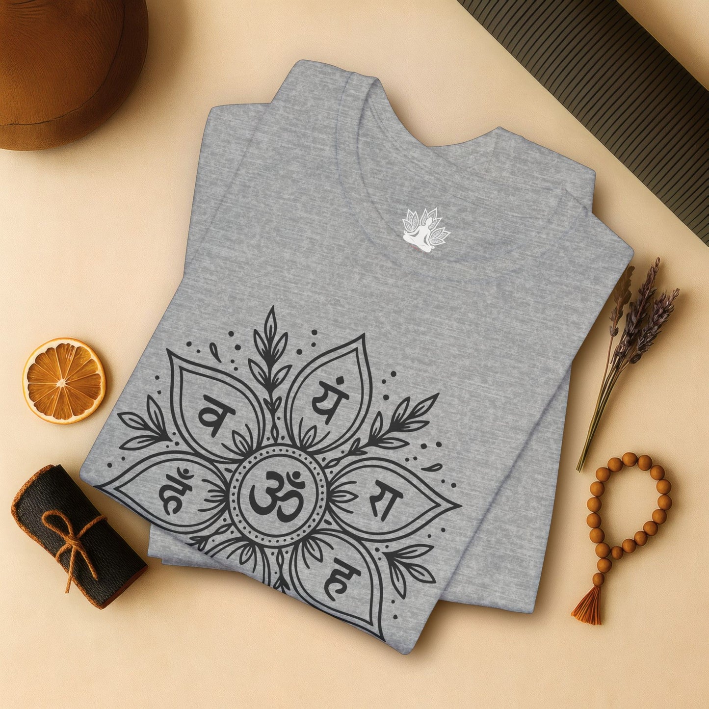 Sacred Chakras - Lotus Mandala Men Tee
