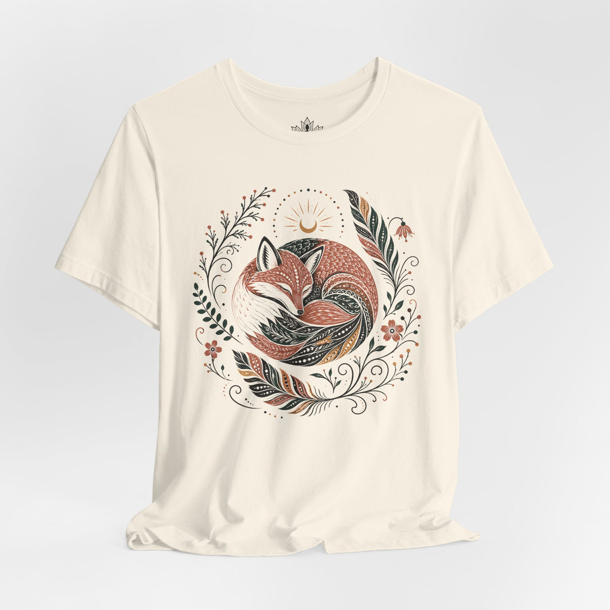 Boho Fox & Feathers Tee