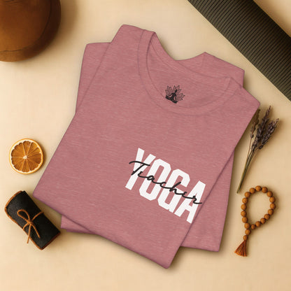 Yoga Teacher Script - Statement Yoga Tee