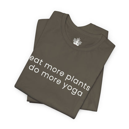 Eat More Plants - Do More Yoga Men Tee