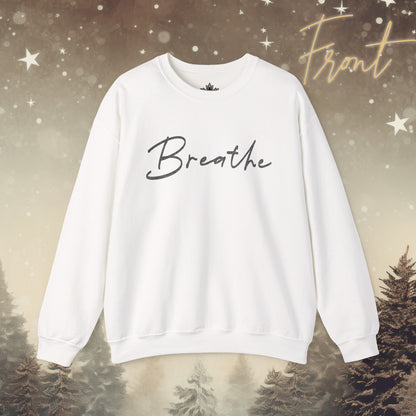 Cozy Breathe Sweatshirt - Mandala Back Print