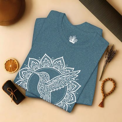 Hummingbird & Mandala Tee
