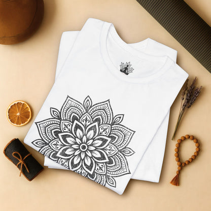 Spiritual Boho Mandala - Yoga Sacred Geometry Tee