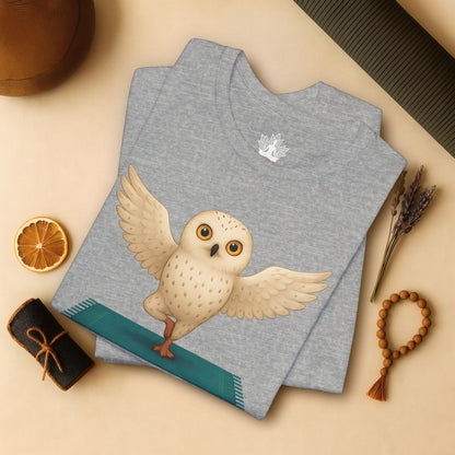 Snowy Owl - Tree Pose Tee