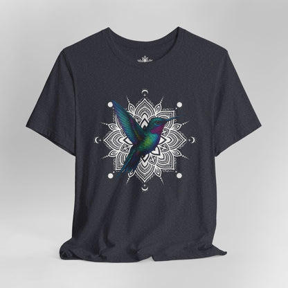 Hummingbird – Mandala Spiritual Flight Tee