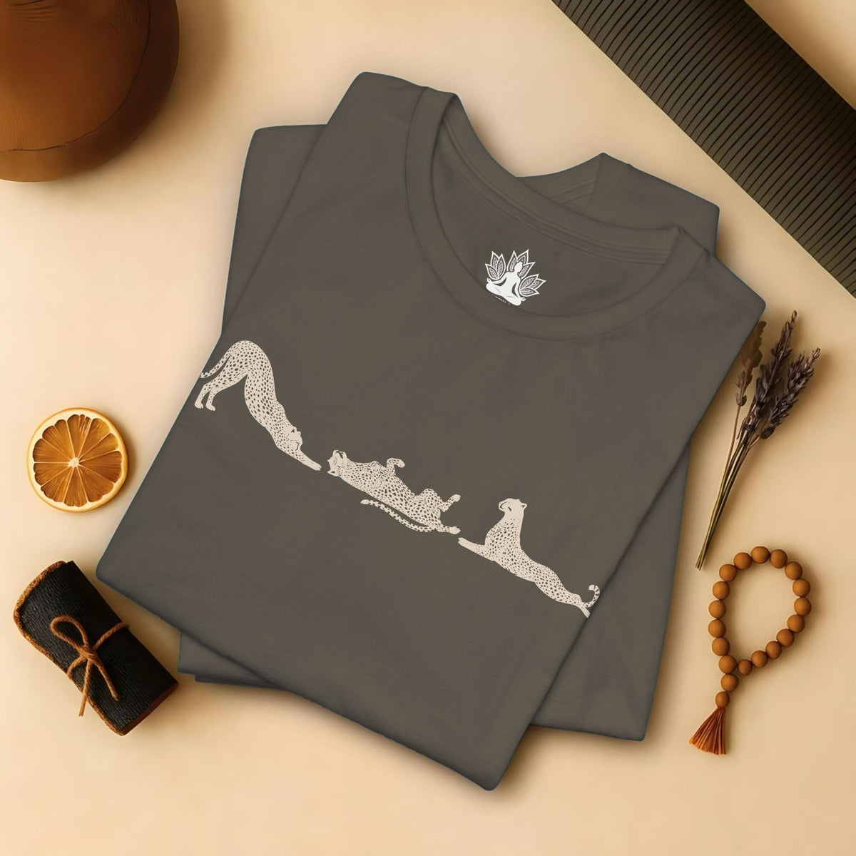 Cheetah Savanna Flow Tee