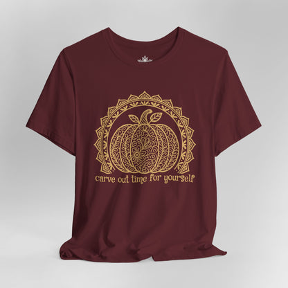 Pumpkin Mandala - Carve Out Time Tee