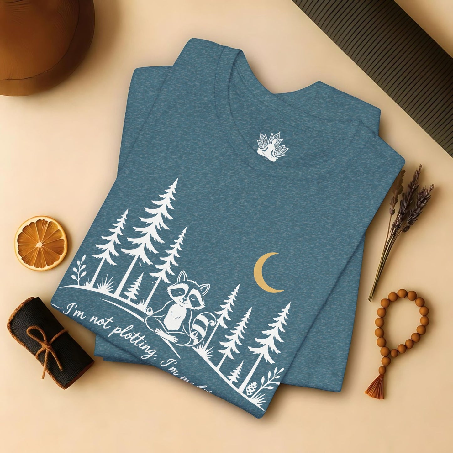 I'm Not Plotting, I'm Meditating Tee