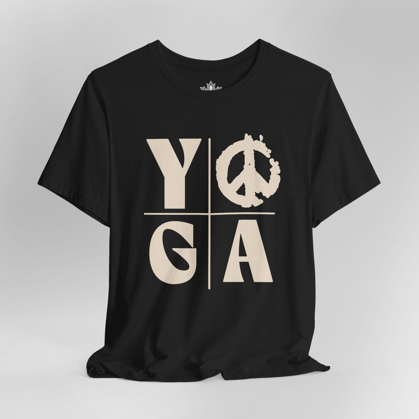 Bold Yoga – Modern Grid Tee