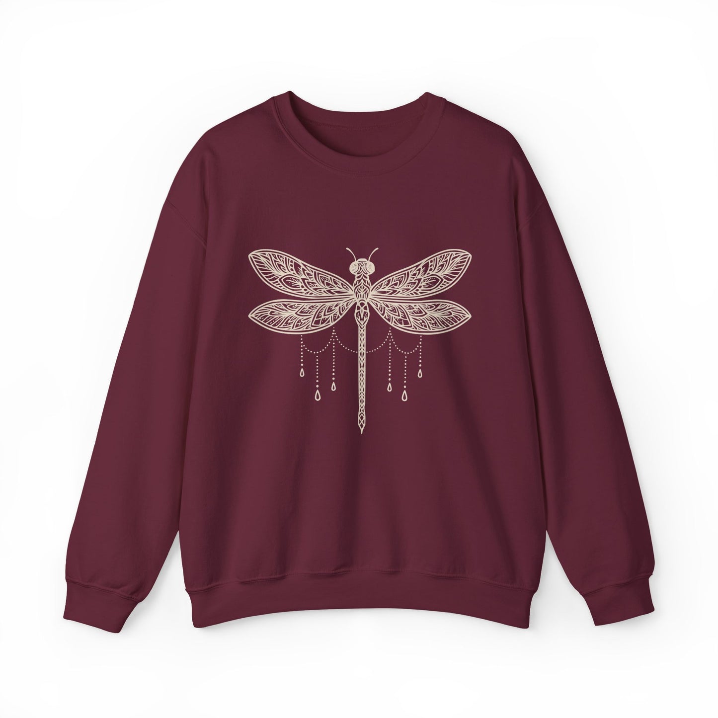 Sweat-shirt Mandala Libellule - Sérénité