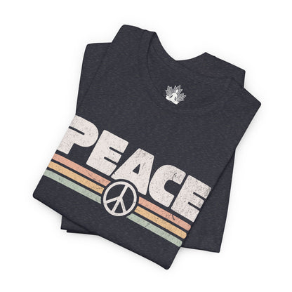 Peace Retro Men Tee