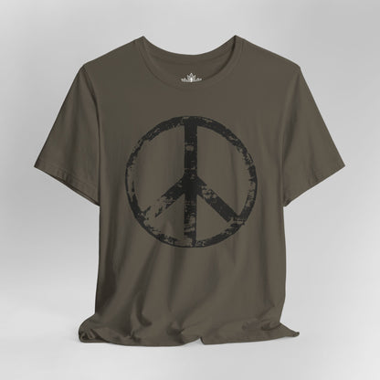 Retro Peace Symbol Men Tee