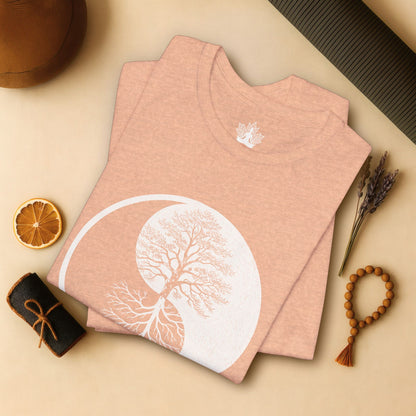 Yin Yang Tree of Balance - Spiritual Nature Tee