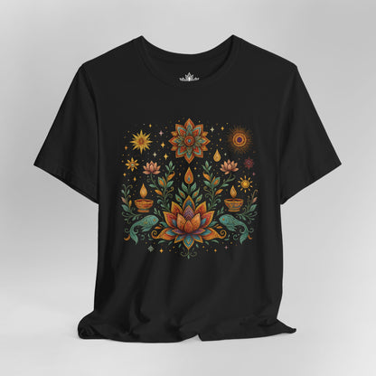 Mystic Lotus Bloom - Spiritual Energy Tee