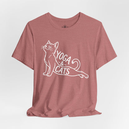 Yoga & Cats Tee