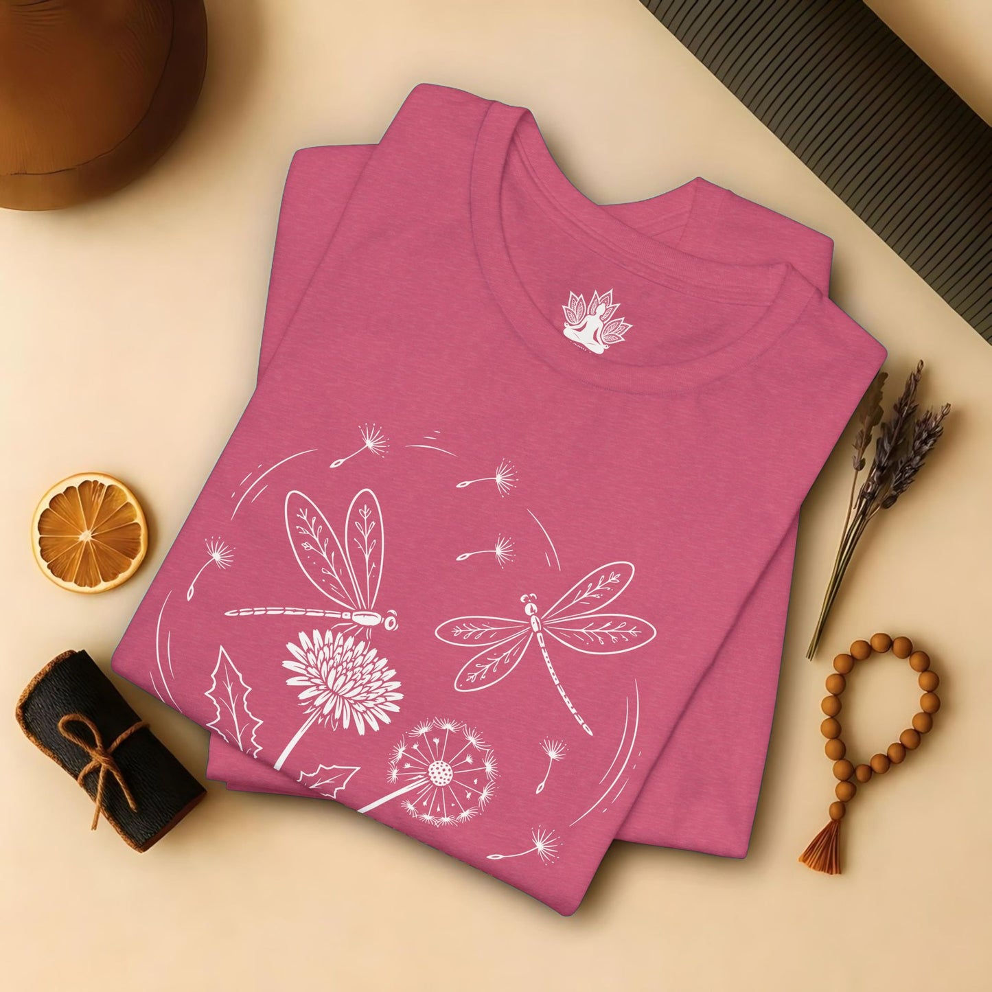 Go With The Flow Delicate Dragonflies Tee