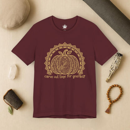Pumpkin Mandala - Carve Out Time Tee