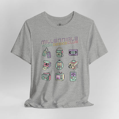 Yoga Geeks – Retro Millennials Tee