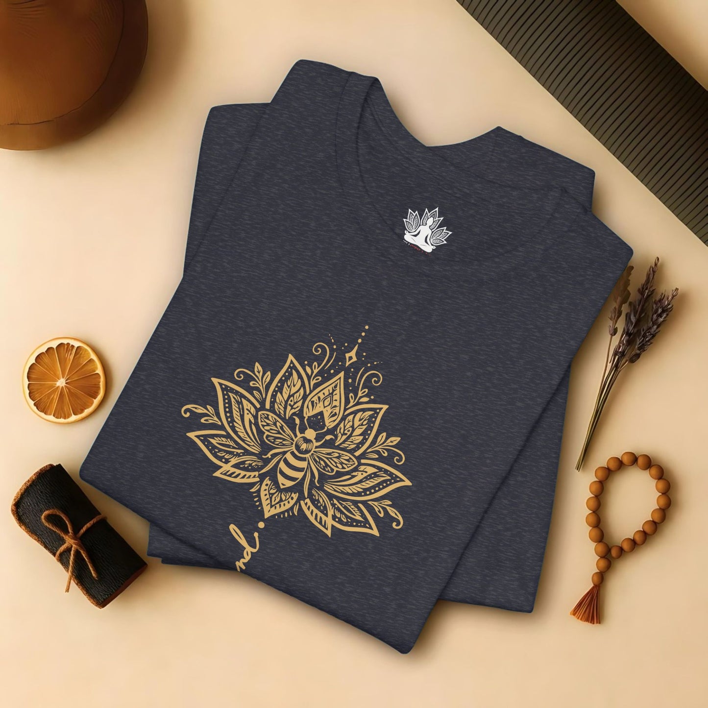 Bee Kind – Lotus Mindfulness Tee