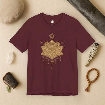 Celestial Lotus – Mystic Yoga Tee
