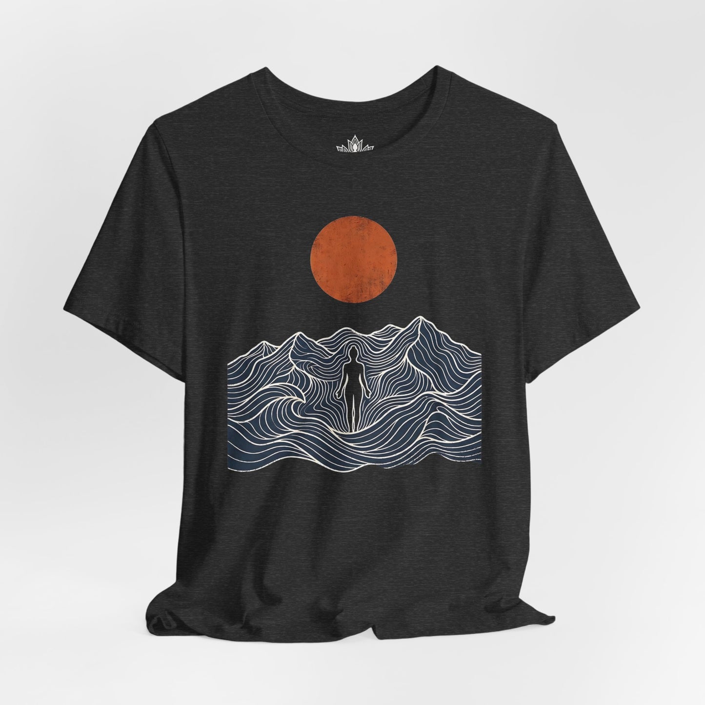 Retro Mountain Pose Tee