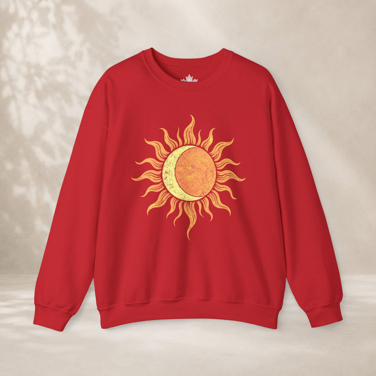 Celestial Balance Sun & Moon Boho Sweatshirt
