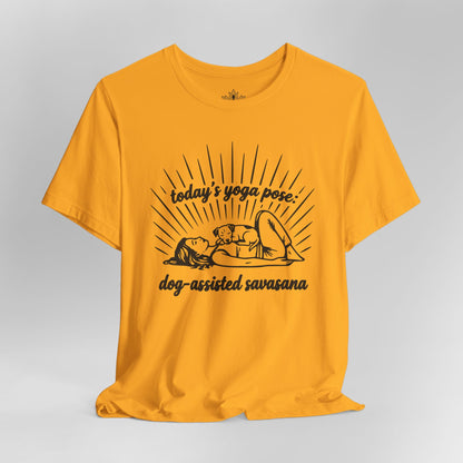 Today's Yoga Pose - Dog Assisted Savasana Tee