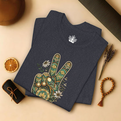 Boho Peace Hand Tee