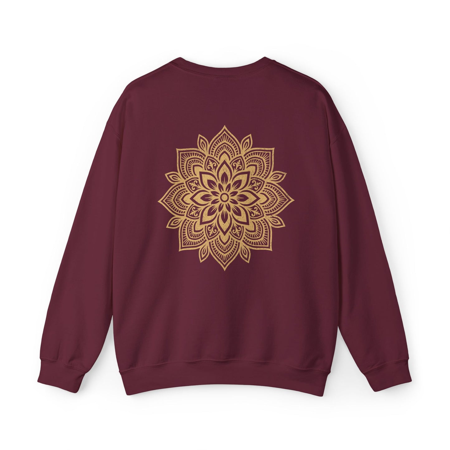 Breathe Sweatshirt - Mandala Back Print