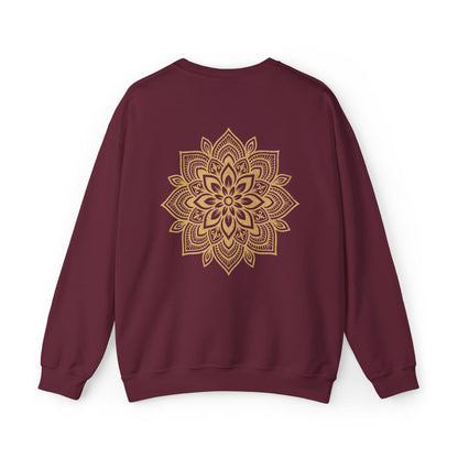 Breathe Sweatshirt - Mandala Back Print
