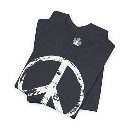 Retro Peace Symbol Men Tee
