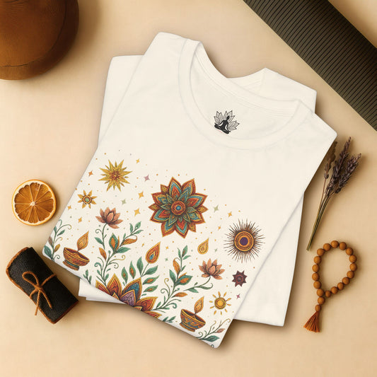 Mystic Lotus Bloom - Spiritual Energy Tee