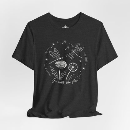 Go With The Flow Delicate Dragonflies Tee