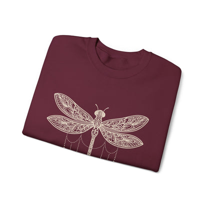 Sweat-shirt Mandala Libellule - Sérénité