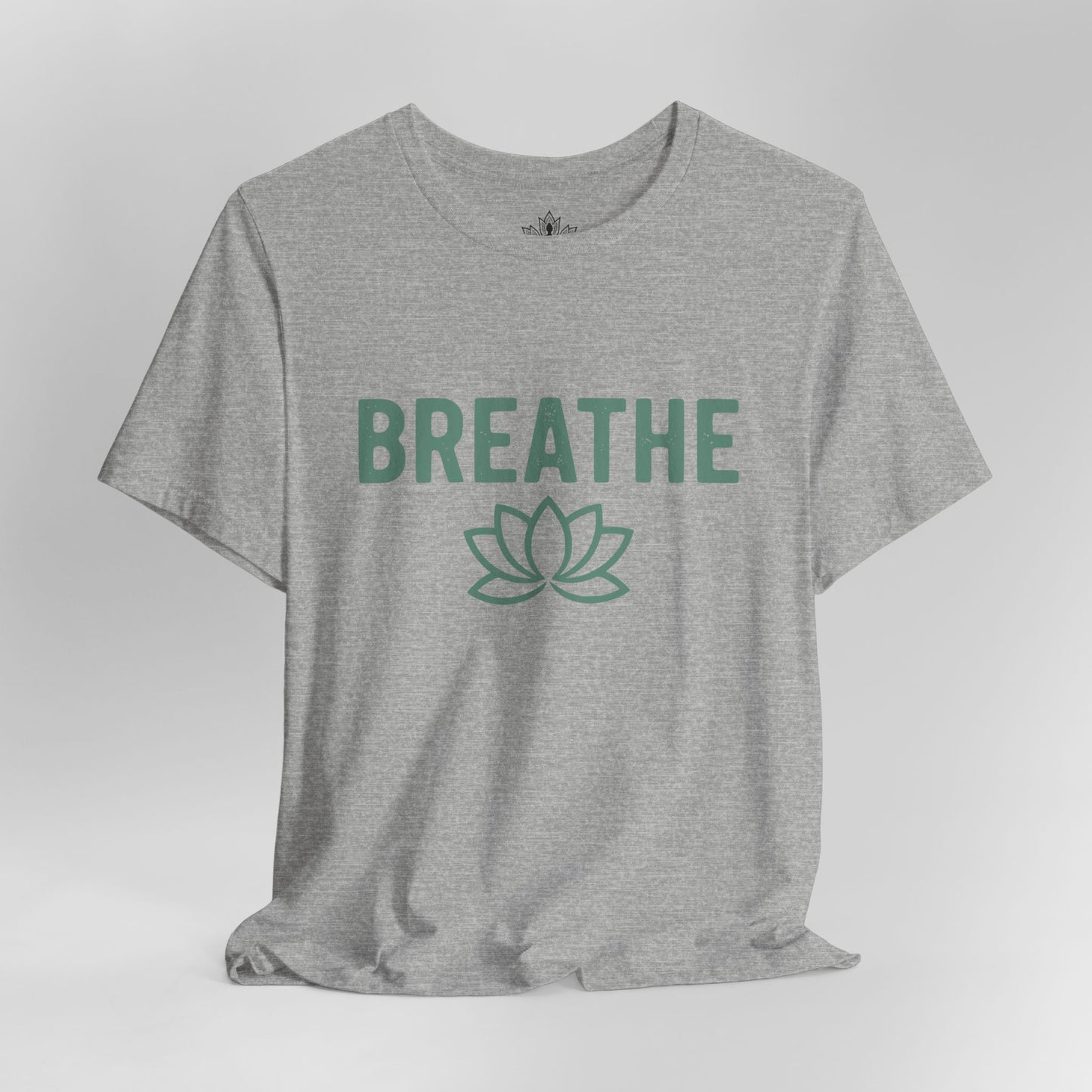 Breathe Lotus – Minimalist Yoga Class Men Tee