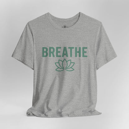 Breathe Lotus – Minimalist Yoga Class Men Tee