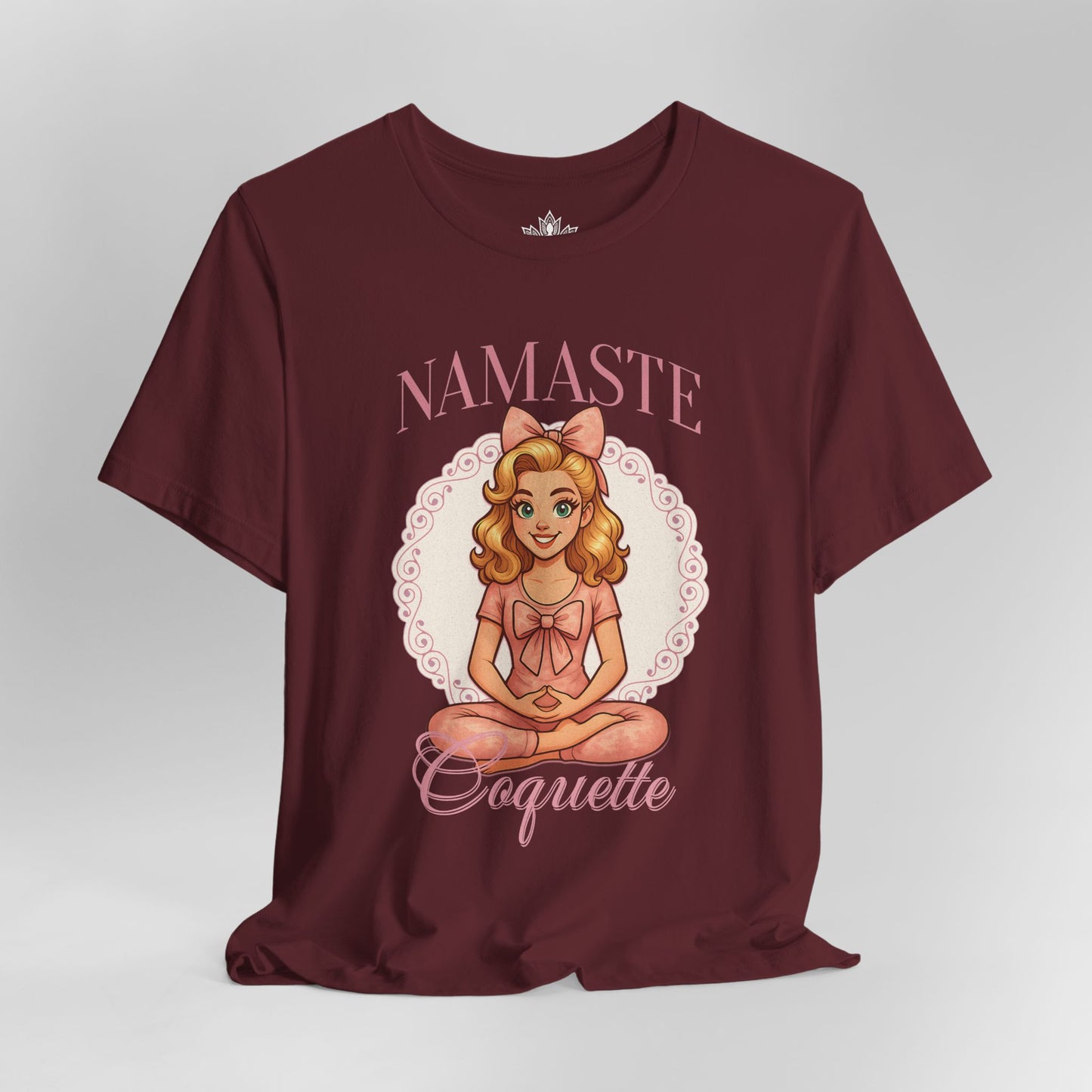 Namaste Coquette – Cute Yoga Tee