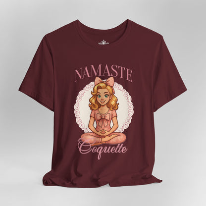 Namaste Coquette – Cute Yoga Tee