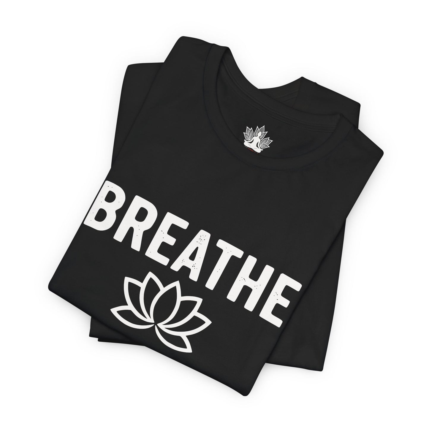 Breathe Lotus – Minimalist Yoga Class Men Tee