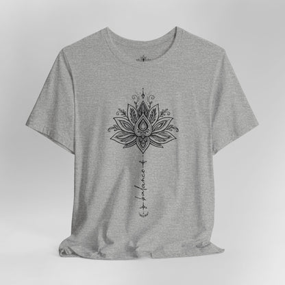 Balance Within – Lotus Yoga Tee