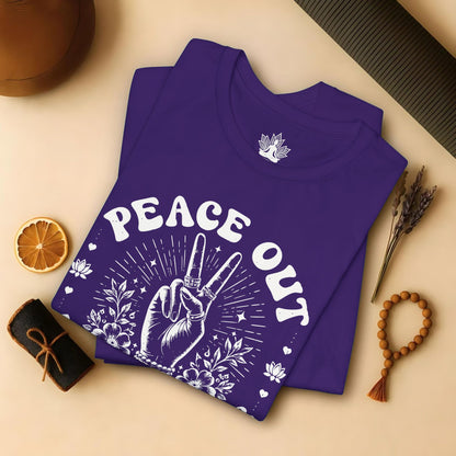 Peace Out, Love Your Neighbor Tee